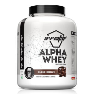 Avvatar Whey Protein Belgian Chocolatel, 2 Kgs (4.4 Lbs)