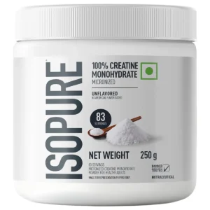Isopure Creatine Unflavoured, 250 Grams