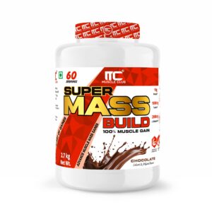 Muscle Club Build Mass Chocolate, 4.5 Kgs (10 Lbs)