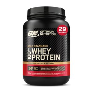 On Gold Standard Whey Dbl Rich Chocolate, 900 Grams (2 Lbs)