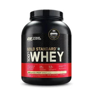 On Gold Standard Whey Vanilla Ice Cr, 2.27 Kgs (5 Lbs)